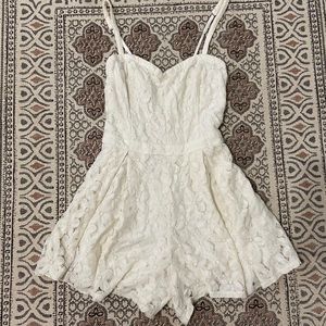 Lace romper